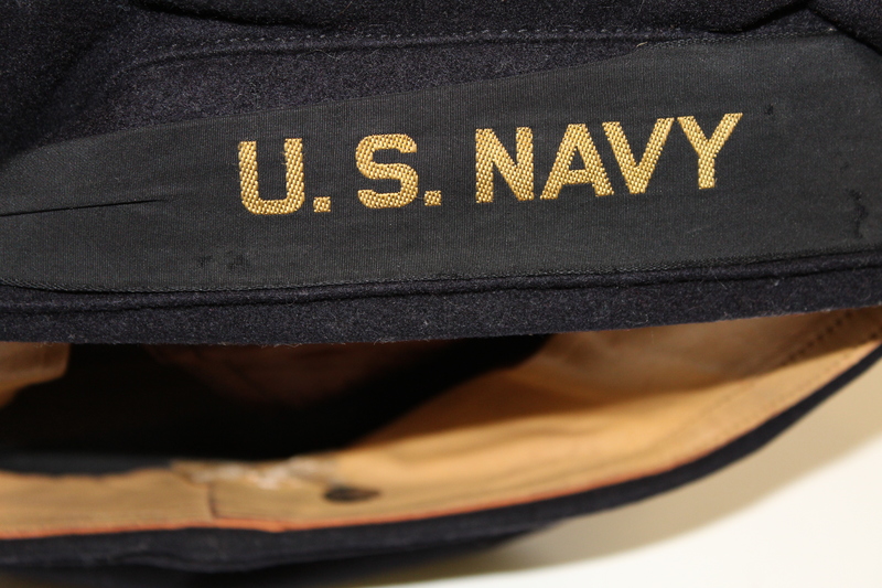 World War II U.S. Navy Hat Belonging to Lester Mack Springman