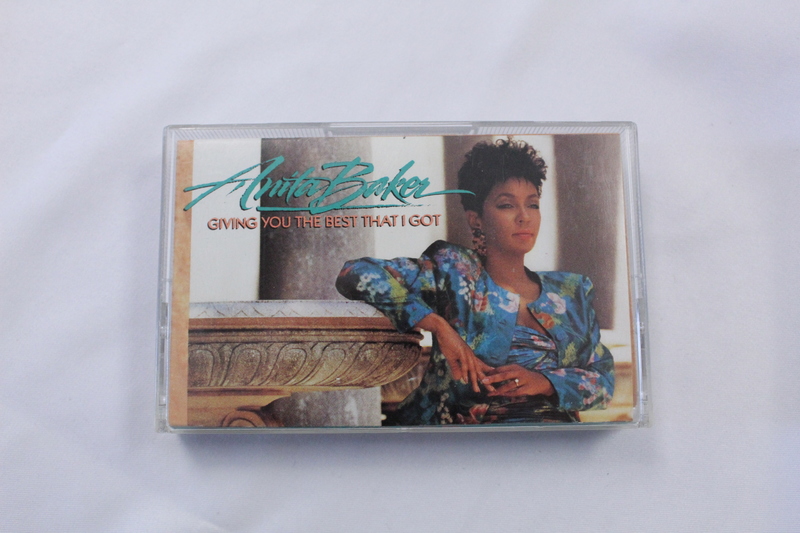 1988 Anita Baker-'Giving You the Best That I Got' Cassette Tape