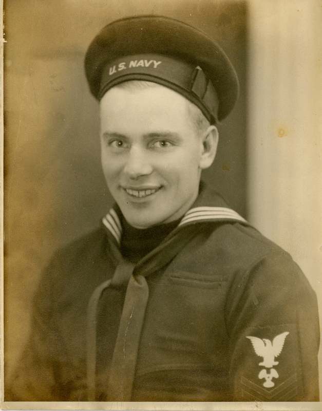 U.S. Navy Machinist's Mate Lester Mack Springman, 1944