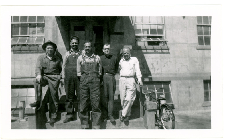 1952 Men Posing During Standard Oil Strike 