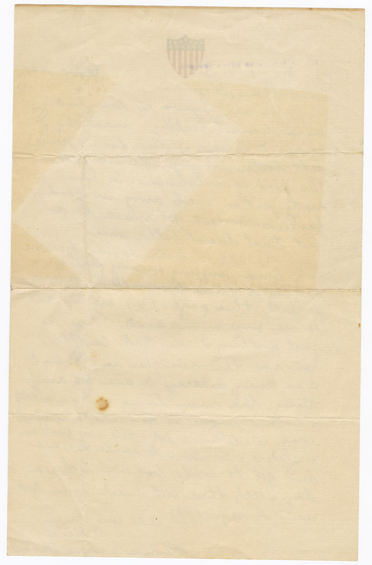 November 1942 Letter from Thomas Eugene Davis to "Mom and Pop"