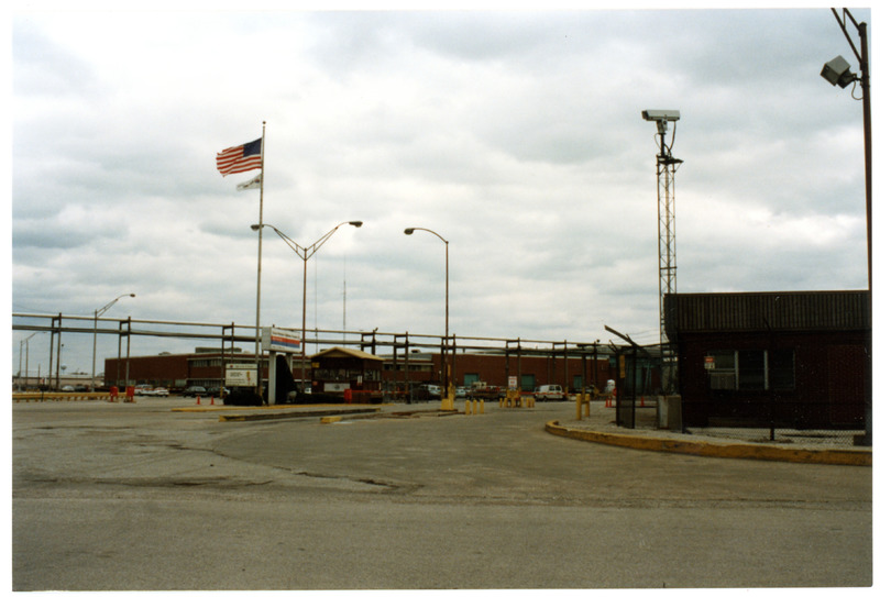 Main Gate and FIrst Aid Building 1990s 