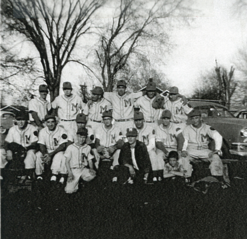 1955 Maryville Red Sox Team Photograph