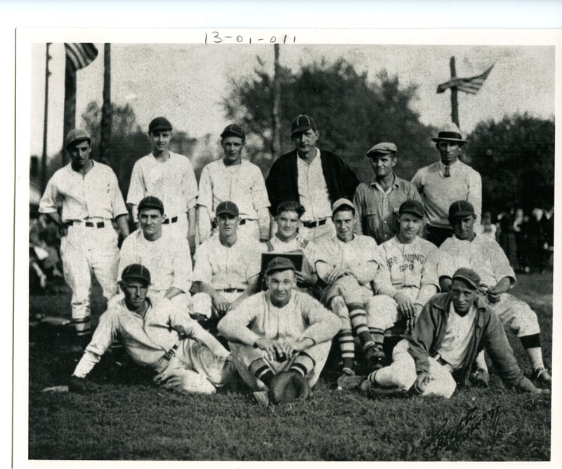 1934 Glen Carbon Southwest Illinois Intercity League Baseball Champions 