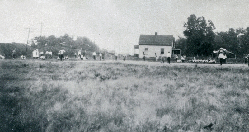 First Baseball Field in Maryville, Illinois