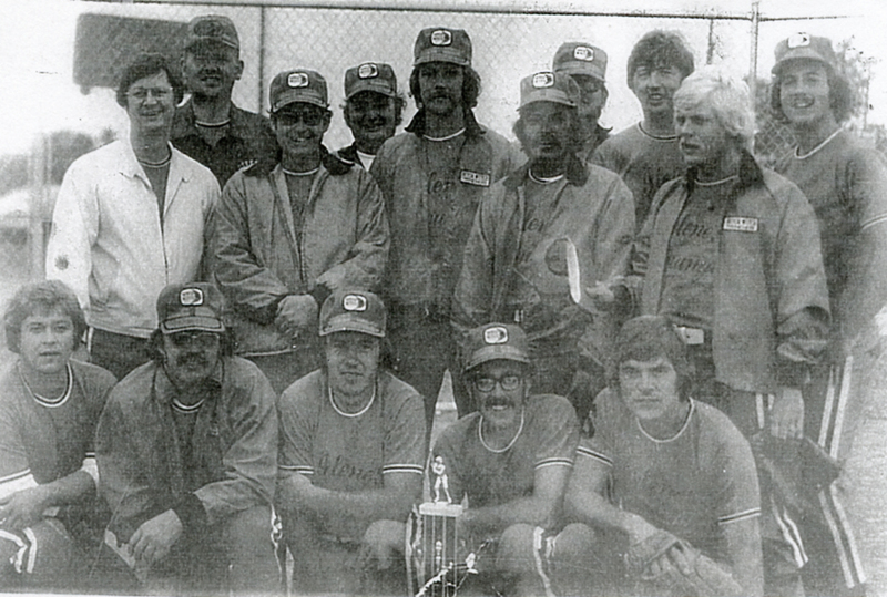 Team Photograph of Ditch Witch-Ilene's Tavern Baseball Team