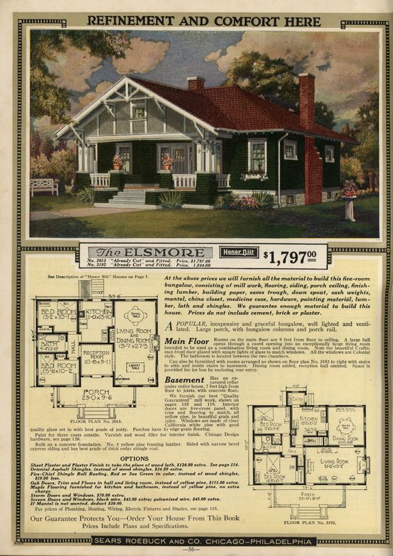 1921 Elsmore Catalog Listing