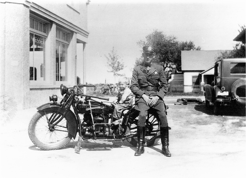 Illinois Maintenance Police Officer in Hamel in the 1920s