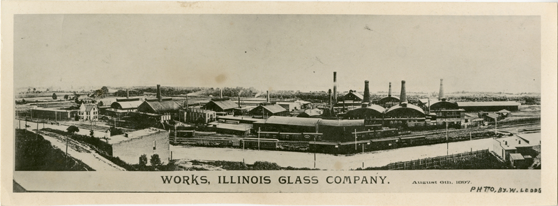 Panoramic Photo of the Illinois Glass Company