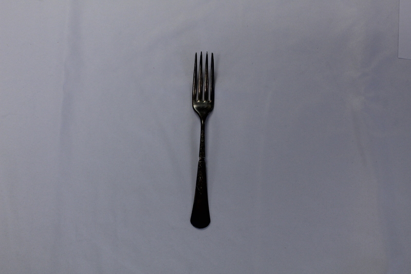 1852-1862 Silver Serving Fork made by St. Louis Based, Jaacard & Co.