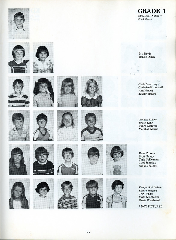 1981-1982 Columbia Elementary and Junior High Yearbook