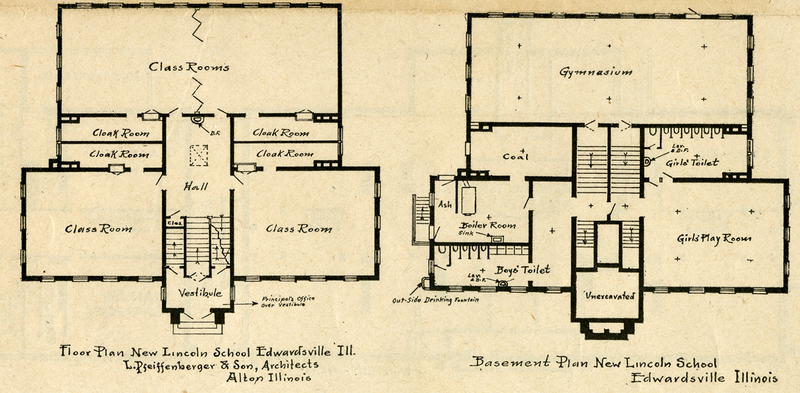 Floor Plan for the New Lincoln School