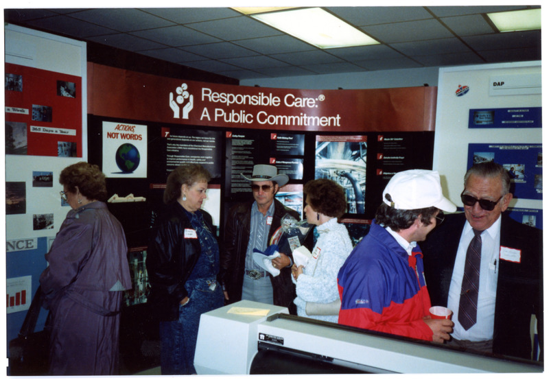 1990s Amoco Open House Candid Photograph