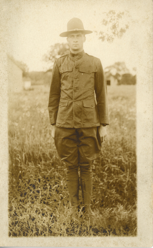Alfred in WWI uniform