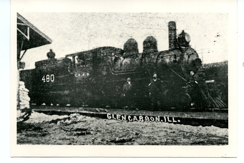 Illinois Central Railroad Steam Engine No. 480 