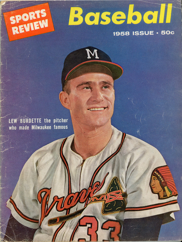 1958 Sports Review Magazine from Mount Morris, Illlinois