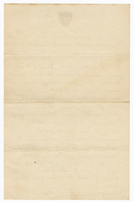 December 1942 Letter from Thomas Eugene Davis to "Mom and Pop"