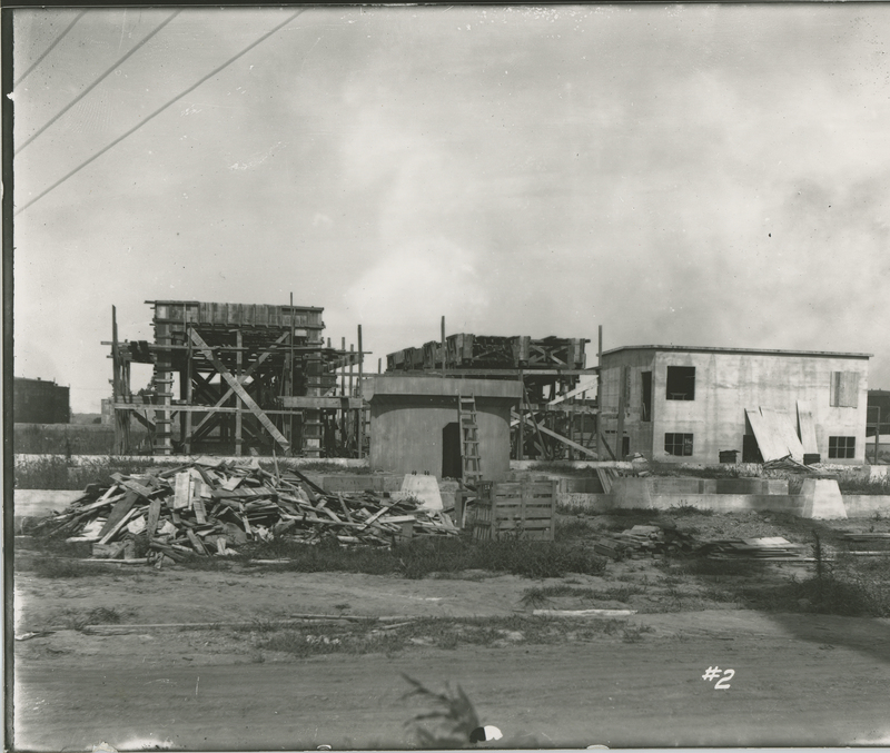 Trumble Number 2  during the 1917-1918 Construction of the Wood River Refinery