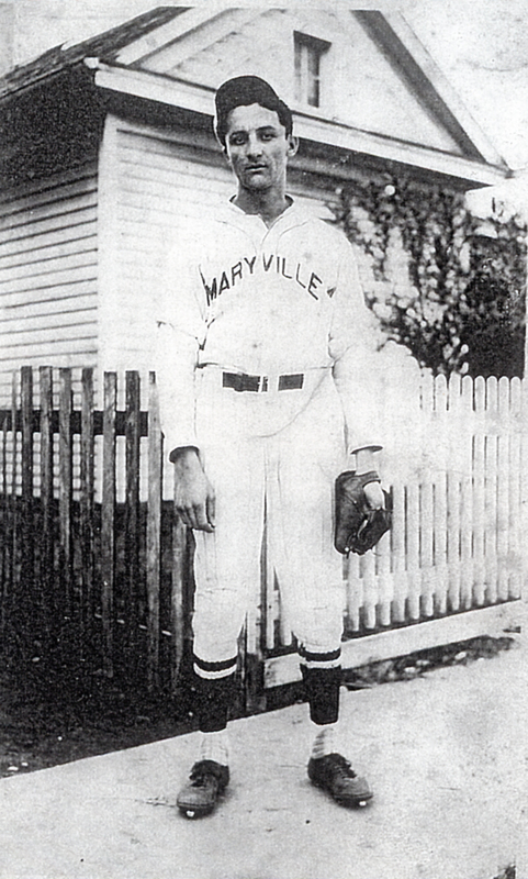 John Brusatti in Maryville Baseball Uniform
