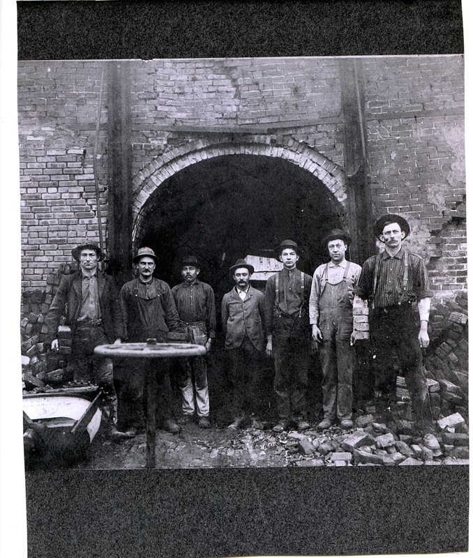Employees of the St. Louis Press Brick Yard workers