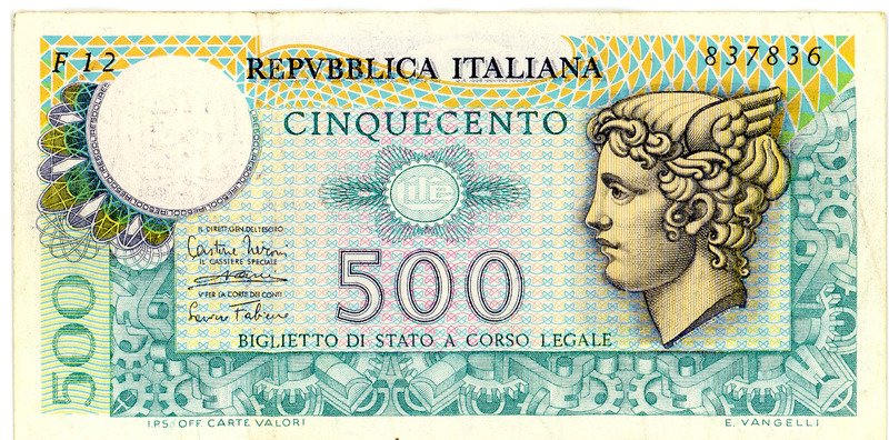 1969-1975 Italian Lira