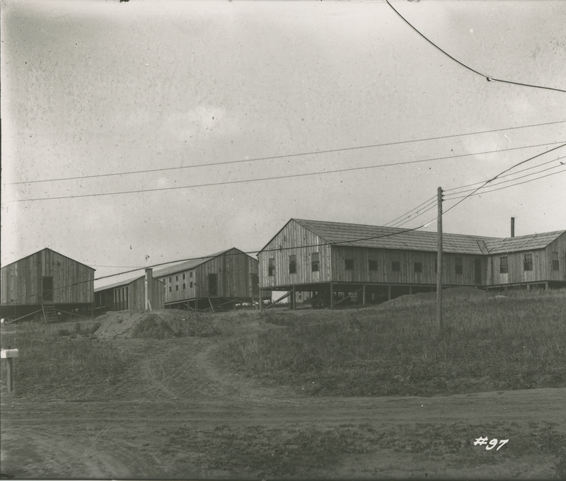 Commissary during the 1917-1918 Construction of the Wood River Refinery