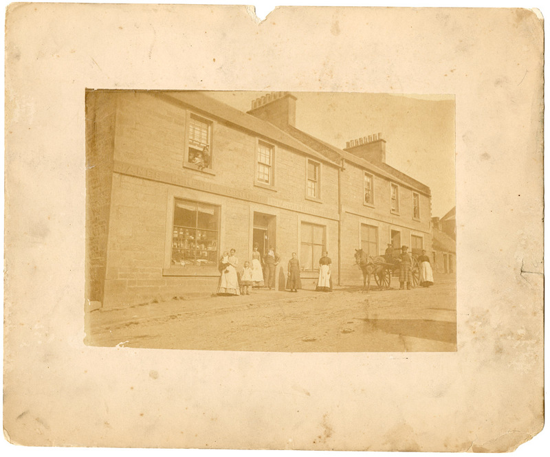 Photograph of James McNeill Grocer From the Street
