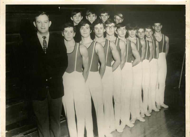 1969 Edwardsville High School Men's Gymnastics Team, 1st Place District Champions