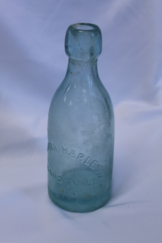 Frank Harles Soda Bottle