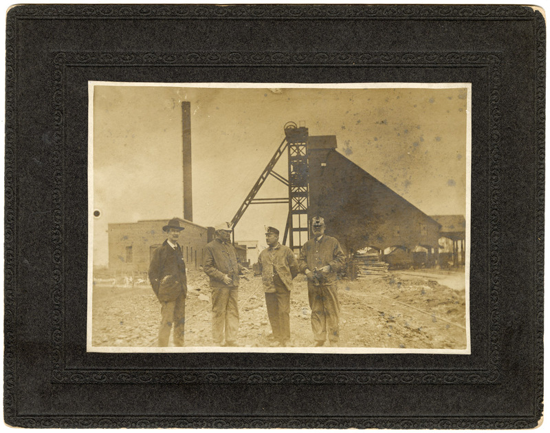 1904 Photograph of New Staunton Coal Company Mine with Original Stock Holders