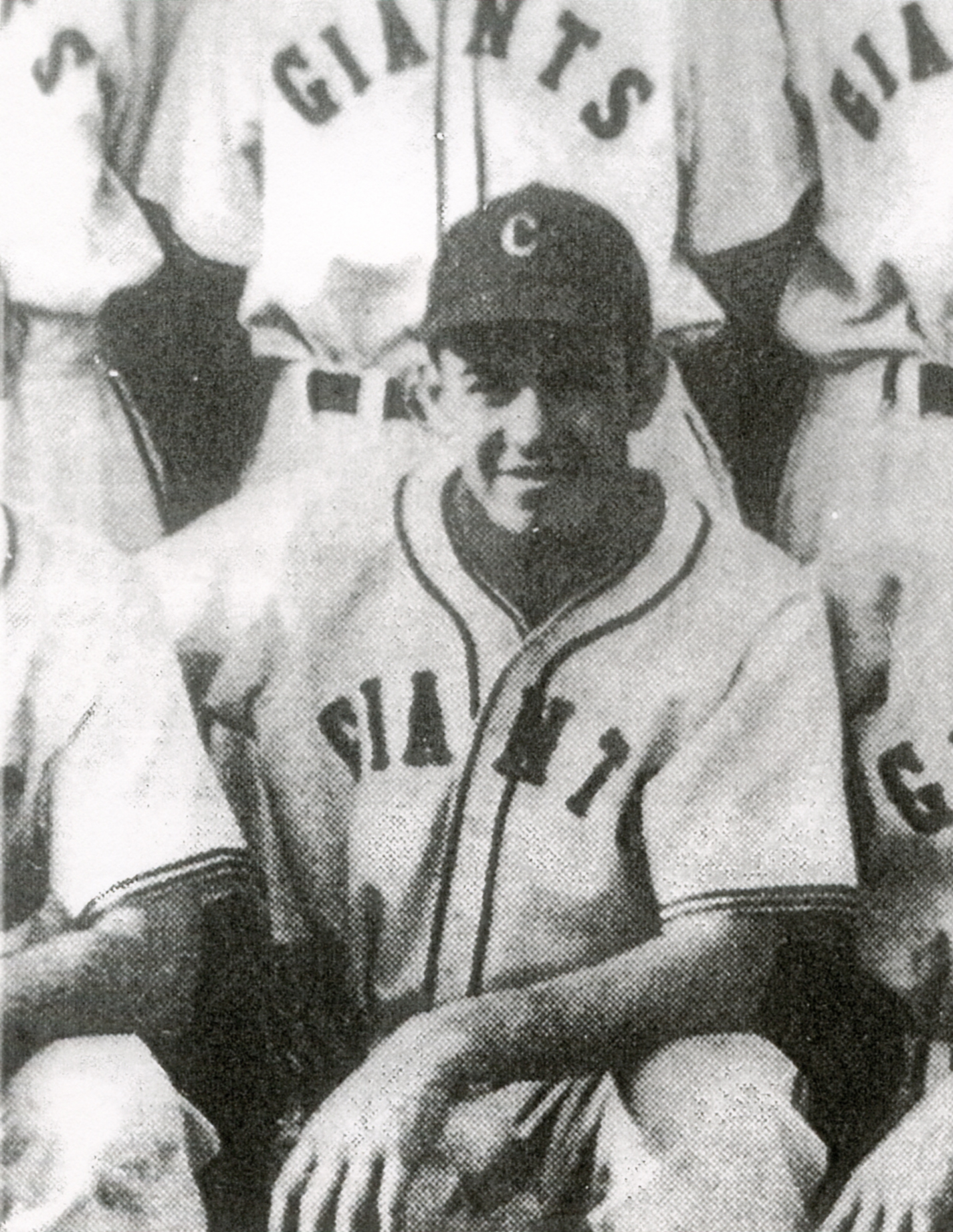 1940-1941 Joe Garnero in Giants Baseball Uniform – Madison Historical