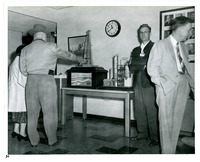1957 Diorama Display Table with Onlookers