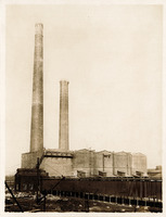 St. Louis Smelting and Refining Co. Twin Stacks and Plant