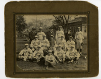1921 Photograph of the Leclaire Athletics Baseball Team