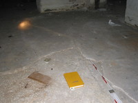 2002  Floor Cracking in the Basement of the Madison County Nursing Home in 2002 After Mine Subsidence