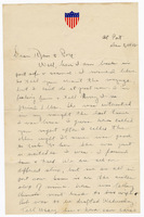 December 1942 Letter from Thomas Eugene Davis to &quot;Mom and Pop&quot;