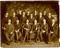 1910 Men Posing for Group Photograph