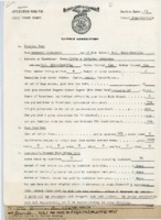 1964 Application for Edwardsville Resident Kenneth Linkeman to Receive State Farmer Degree from the Illinois Assocation of the Future Farmers of America 
