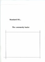Standard Oil &quot;Community Leader&quot; Article