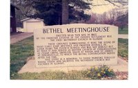 Bethel Meeting House Memorial Stone
