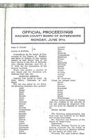 June 9, 1930 Official Proceedings of the Madison County Board of Supervisors