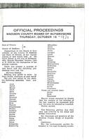 October 16, 1930 Official Proceedings of the Madison County Board of Supervisors