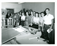 1957 Standard Oil Open House Tour Group