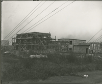 Trumble Fractionator  during the 1917-1918 Construction of the Wood River Refinery