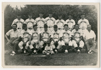 Collinsville Indians Men&#039;s Baseball Team in Uniform