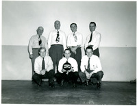 1950 Standard Oil Employees Group Photograph of Bowlers