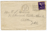1939 Envelope to Thomas Eugene Davis