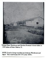 Nickel Plate Warehouse and Section Foreman’s house 