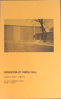 St. Paul Lutheran Church 1973 Parish Hall Dedication