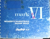 1981 Women&#039;s Basketball Scorebook from Edwardsville High Schoo